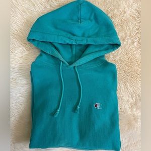 Teal Champion Hoodie
